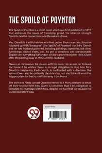 The Spoils of Poynton achterzijde