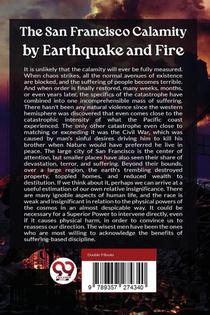 The San Francisco Calamity by Earthquake and Fire achterzijde