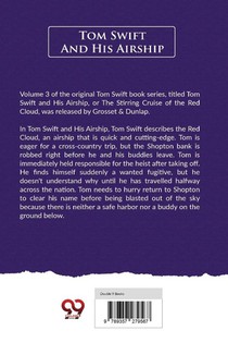 Tom Swift and His Airship achterzijde