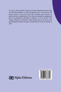 Contes à mes petites amies achterzijde