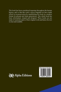 Memoirs to Illustrate the History of My Time (Volume 1) achterzijde