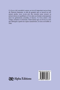 La Fin de Chéri achterzijde