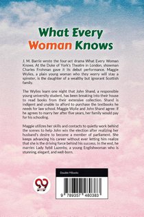 What Every Woman Knows achterzijde