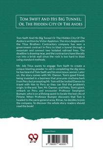 Tom Swift and His Big Tunnel achterzijde