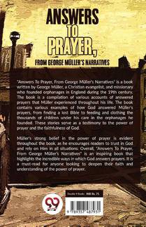 Answers To Prayer, From George Muller'S Narratives achterzijde