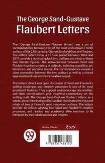 The George Sand-Gustave Flaubert Letters achterzijde