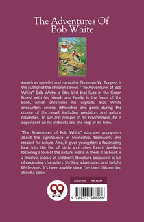 The Adventures Of Bob White achterzijde