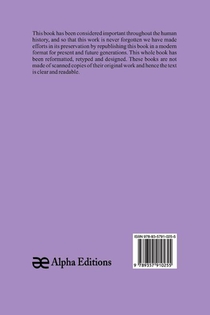 Tales of the Five Towns achterzijde