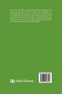 Roman History, Books I-III achterzijde