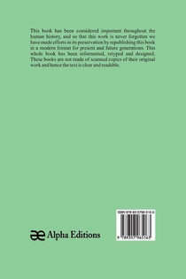 The Song of the Cardinal achterzijde