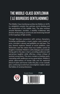 The Middle-Class Gentleman ( le bourgeois gentilhomme) achterzijde