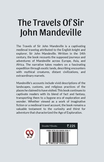 The Travels Of Sir John Mandeville achterzijde