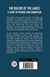The Rulers Of The Lakes: A Story Of George And Champlain achterzijde