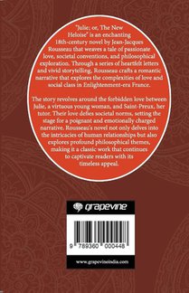 Julie; or, The New Heloise (Grapevine Edition) achterzijde