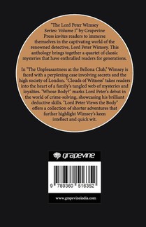 The Lord Peter Wimsey Series achterzijde