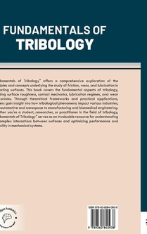 Fundamentals of Tribology achterzijde