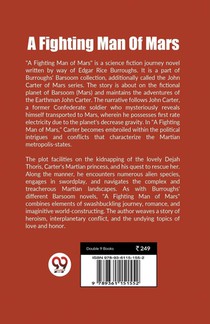 A Fighting Man of Mars achterzijde