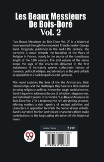 Les Beaux Messieurs De Bois-Dore Vol. 2 achterzijde