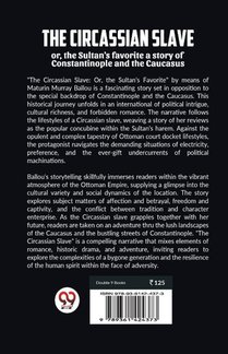 The Circassian Slave or, the Sultan's favorite a story of Constantinople and the Caucasus achterzijde