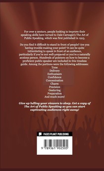 The Art of Public Speaking achterzijde