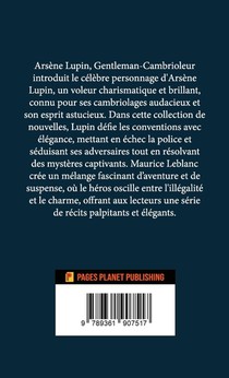 Arsène Lupin, Gentleman-Cambrioleur achterzijde