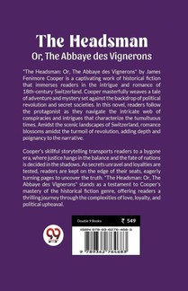 The HeadsmanOr, The Abbaye des Vignerons (Edition2023) achterzijde