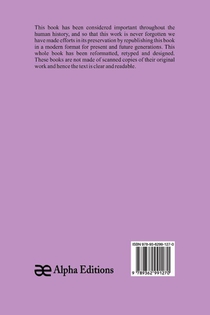 The Yoga-Vasishtha Maharamayana of Valmiki, Vol. 4 , Part 2 achterzijde