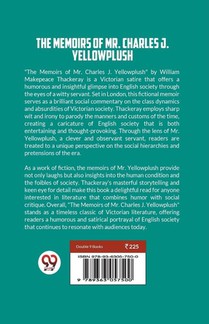 The Memoirs of Mr. Charles J. Yellowplush achterzijde
