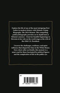 Melania Trump Unofficial Memoir achterzijde