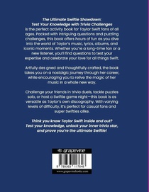 Taylor Swift Quiz Book achterzijde
