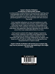 Taylor Swift Quotes Book achterzijde
