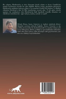 Gandhi'siz Hindistan achterzijde