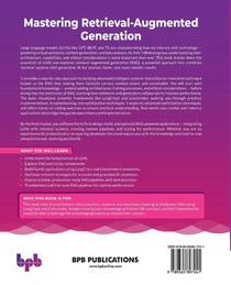 Mastering Retrieval-Augmented Generation achterzijde