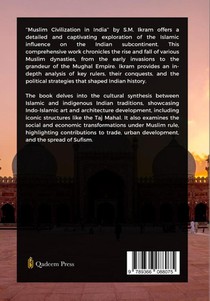 Muslim Civilization in India achterzijde