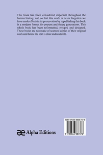 The Ancient Life History of the Earth; A Comprehensive Outline of the Principles and Leading Facts of Palæontological Science achterzijde