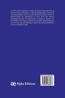 Le secrétaire intime achterzijde