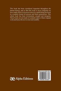 Bradford'S History Of The Plymouth Settlement, 1608-1650; Rendered Into Modern English By Harold Paget achterzijde