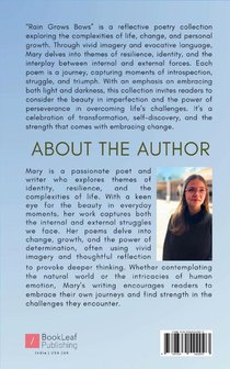 Rain Grows Bows achterzijde