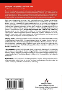 Institutional Provisions and Care for the Aged achterzijde