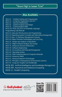 MCS-42 Data Communication and Computer Networks achterzijde