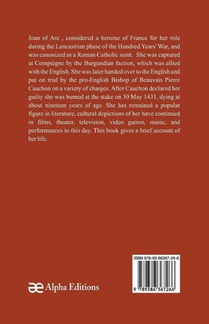 Joan of Arc achterzijde