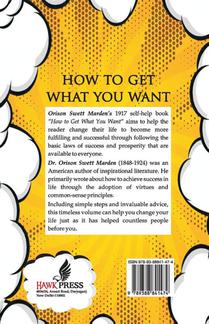 How To Get What You Want achterzijde