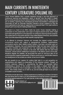 Main Currents In Nineteenth Century Literature (Volume III) achterzijde