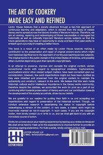 The Art Of Cookery Made Easy And Refined achterzijde