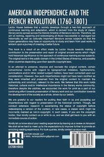 American Independence And The French Revolution (1760-1801) achterzijde