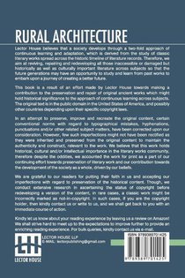 Rural Architecture achterzijde