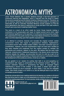 Astronomical Myths achterzijde