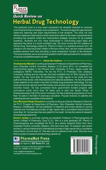 Quick Review on Herbal Drug Technology achterzijde