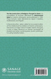 The Reconstruction of Religious Thought in Islam achterzijde