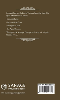 The Essential Thomas Paine Collection achterzijde